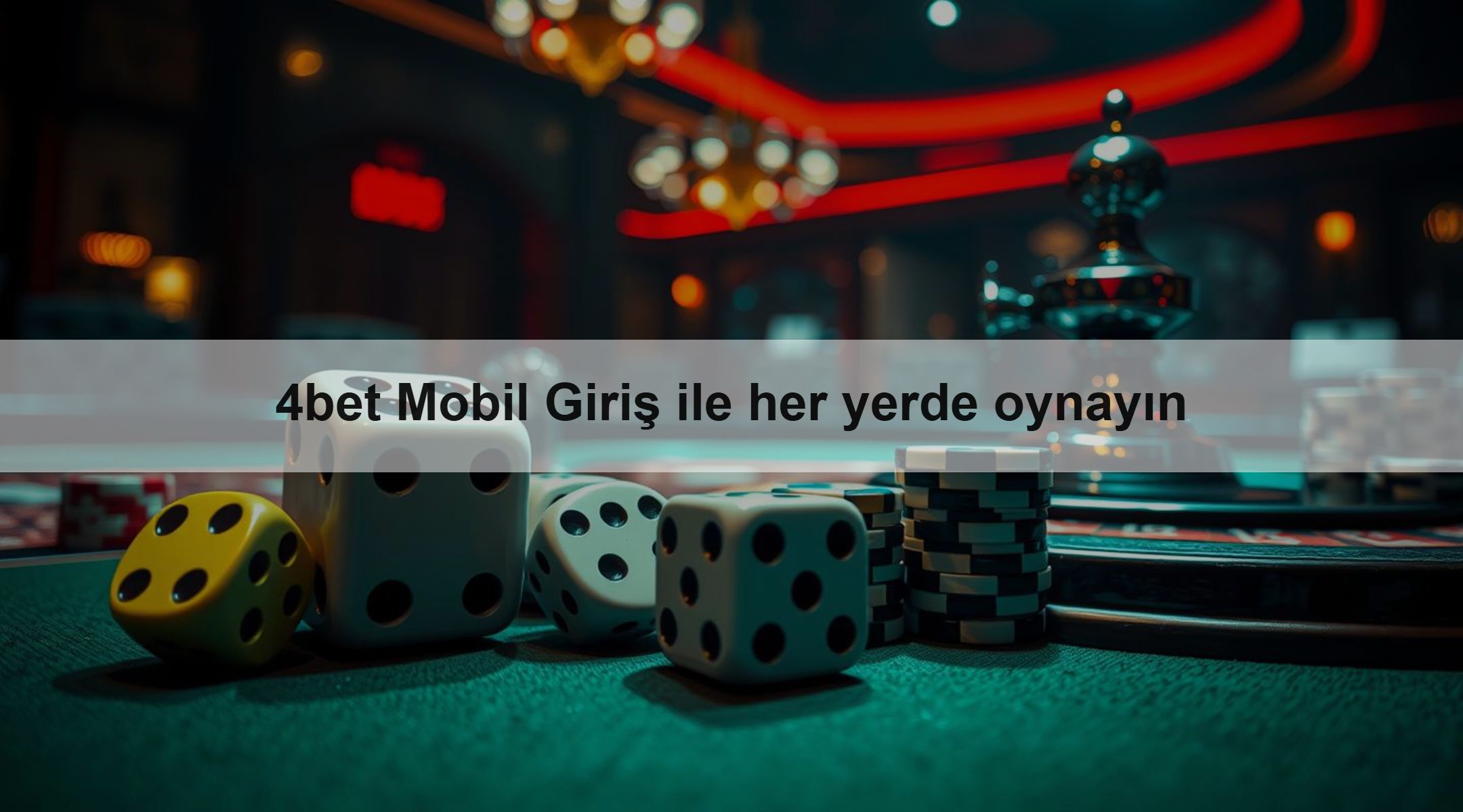4bet Mobil Giriş ile her yerde oynayın