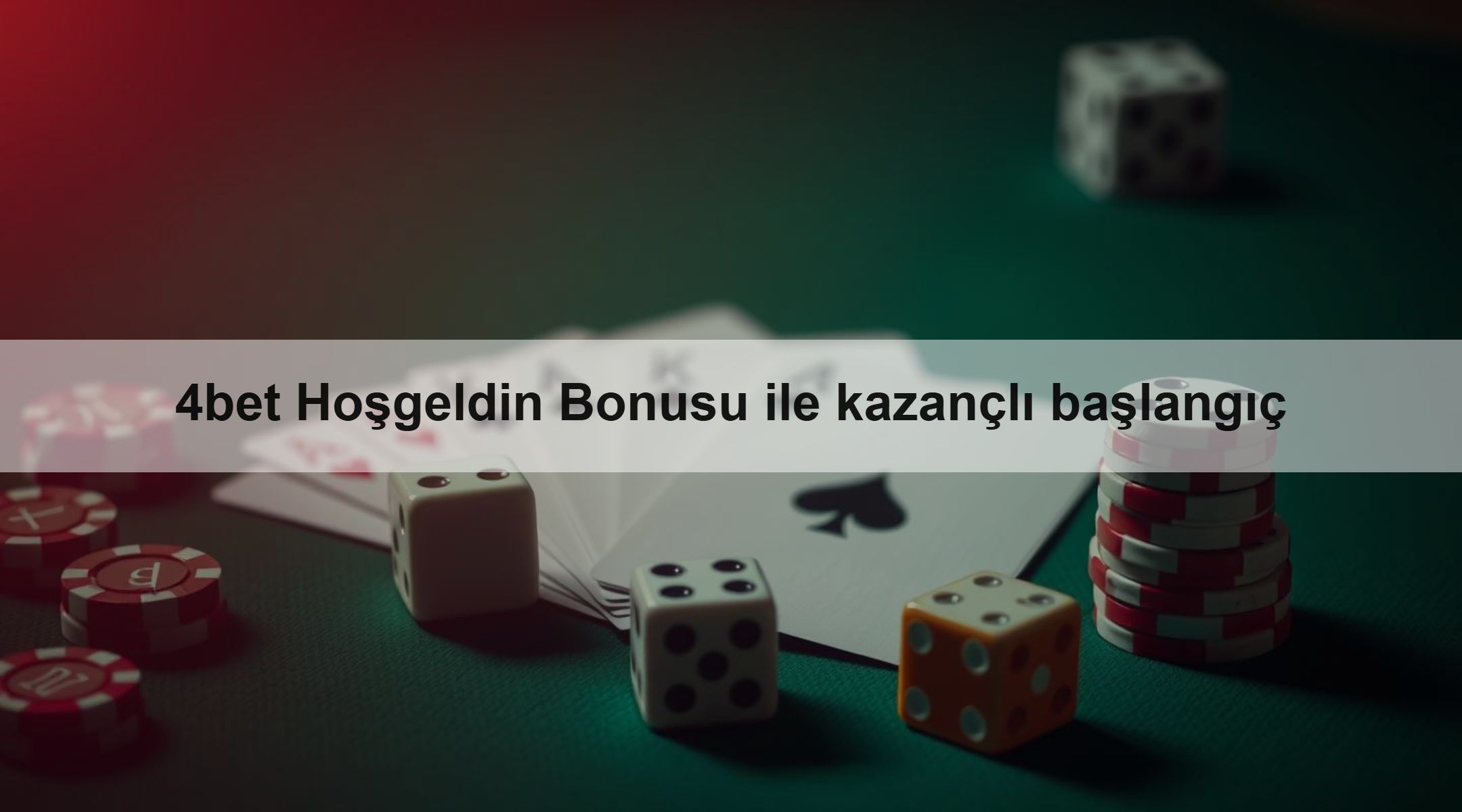 4bet Hoşgeldin Bonusu ile kazançlı başlangıç